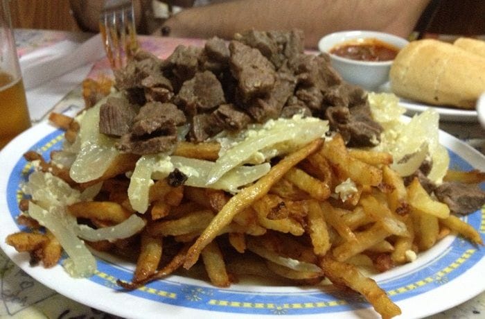 Chilean Chorrillana Recipe from Valparaíso
