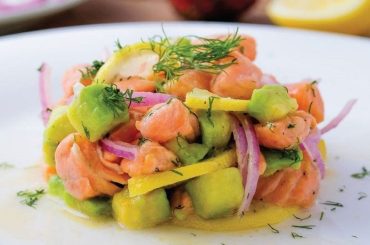 Chilean salmon ceviche recipe