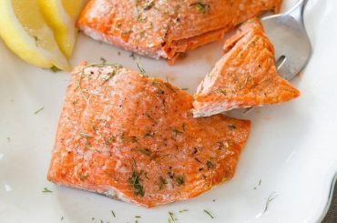 Chilean Homemade Baked Salmon Recipe