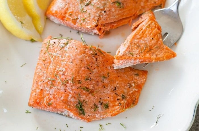Chilean Homemade Baked Salmon Recipe
