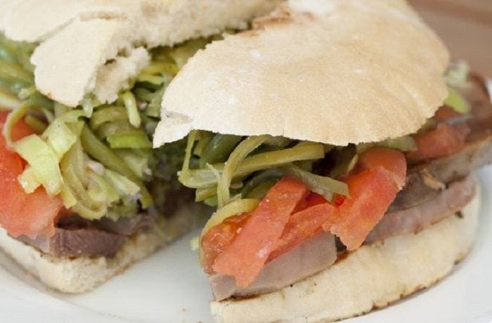 Chilean Homemade Beef Tongue Sandwich Recipe
