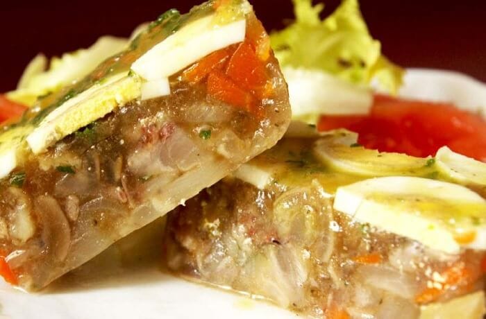 Chilean Homemade Jellied Beef Trotters Recipe