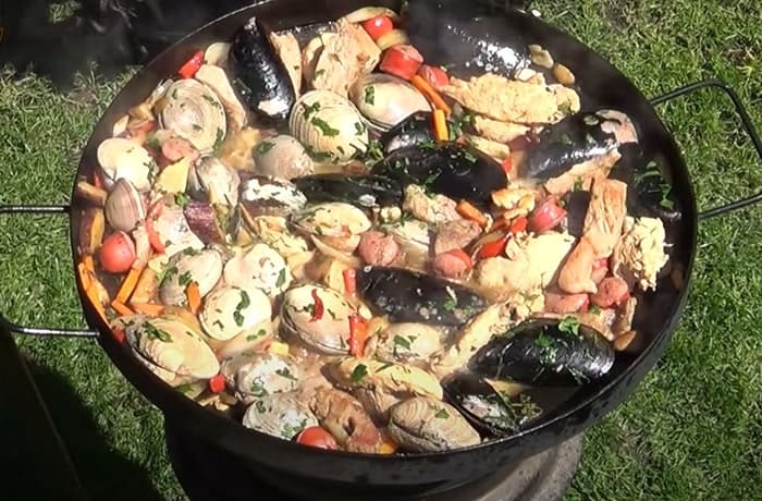 Chilean Homemade Meat and Seafood Recipe