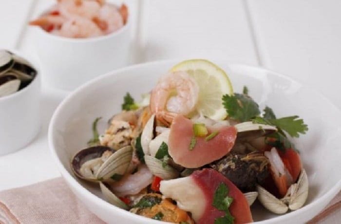 Chilean Seafood Salad Recipe