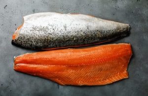 Fresh salmon