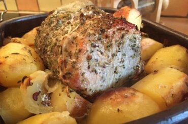 Juicy Oven-Baked Chilean Pork Roast Recipe