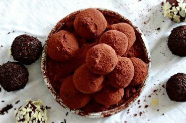 Chilean Homemade Red Wine Truffles