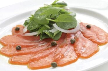 Chilean Homemade Salmon Carpaccio Recipe
