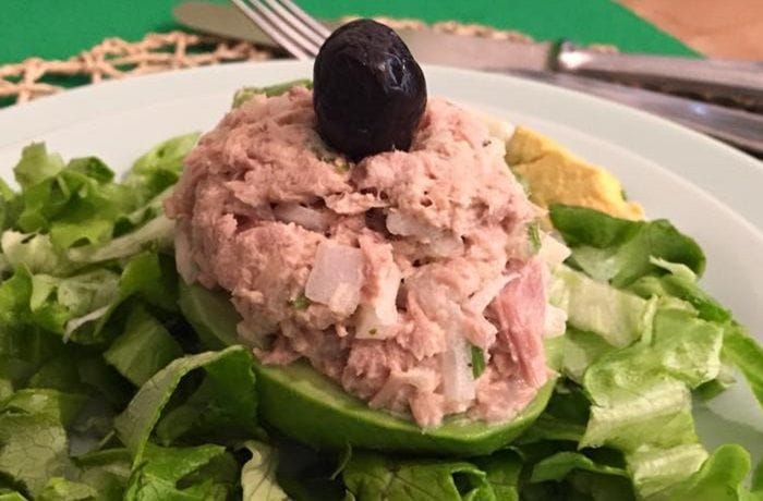 Chilean Stuffed Avocado Recipe with Tuna
