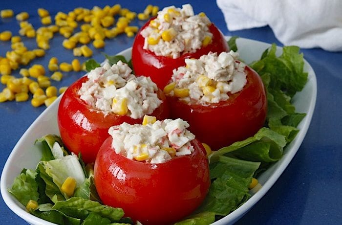Chilean Stuffed Tomatoes Recipe