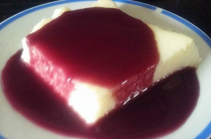 Semolina with Chilean Red Wine Sauce Recipe
