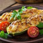 Stuffed Italian Zucchinis with Rice and Meat Recipe