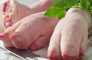 Fresh pork feet Fresh pork feet