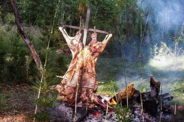 Chilean Spit-Roasted Lamb Recipe