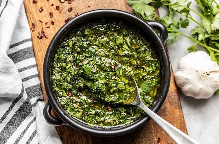 Homemade Chimichurri Sauce Recipe