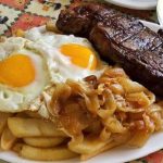 Recipe for Chilean Bistec a lo Pobre