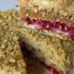 Raspberry and Walnut Caramel Cake Recipe