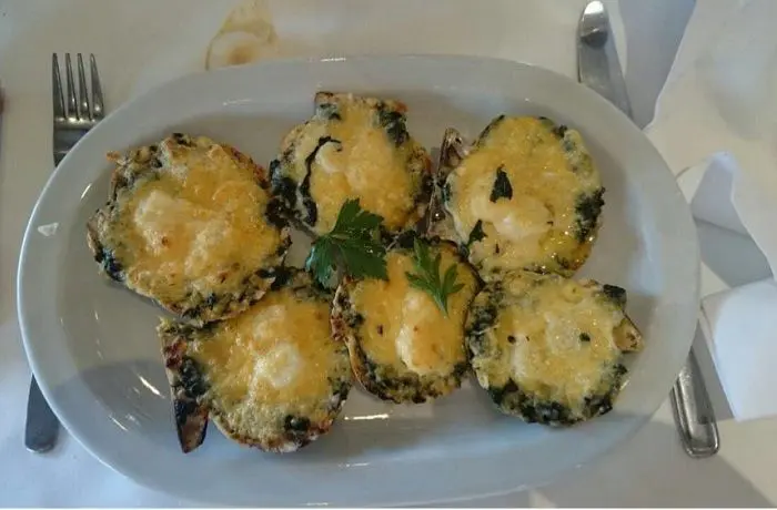 Chilean Scallops Florentine