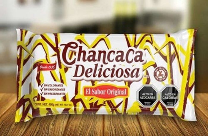 Block of chancaca (panela or piloncillo), the main ingredient for the alfajor filling