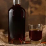 Homemade Chilean Araucano-style herbal bitter liqueur