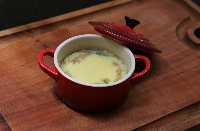 Chilean bone marrow butter (mantequilla de tuétano) — creamy spread made from roasted osso buco marrow