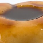 Chilean macho ruso — a traditional milk pudding from Ovalle, unmolded and drizzled with liquid caramel