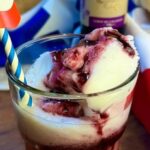 Patagonian calafate syrup, a deep purple sweetener for desserts and cocktails
