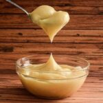 Chilean manjar, the thick dulce de leche spread between the cake layers