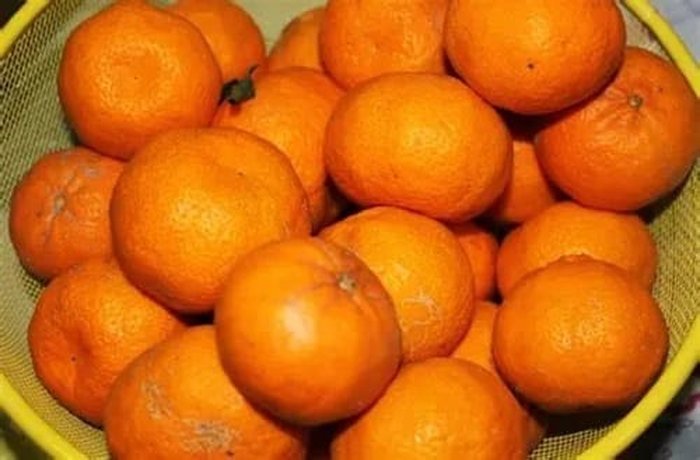 Fresh mandarins for the digüeñes ceviche
