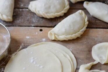 Gluten-free empanada dough ready to roll, made with rice flour and chuño