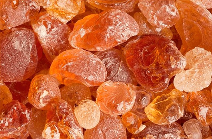 Powdered gum arabic, the key to a silky syrup