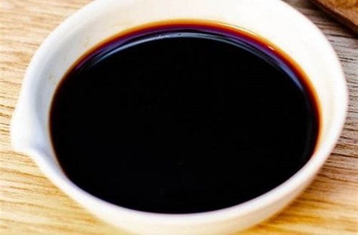 Bottle of soy sauce, the salty base of the Chilean Mongolian beef marinade