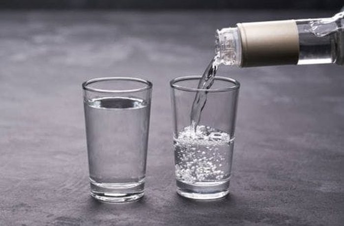 Vodka, the base spirit for triple sec