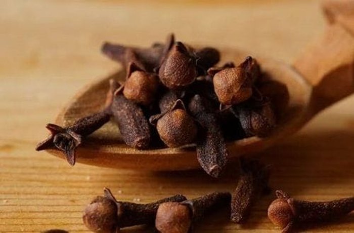 Whole cloves used to aromatize the clavo oxidado cocktail