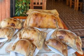 Baked Chilean empanadas, canned salmon empanada recipe