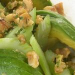 Chilean celery and avocado salad with walnuts