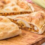 Chilean tuna and corn pie with a golden crust