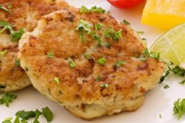 Golden homemade tuna croquettes, crisp outside and tender inside