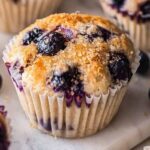 Homemade blueberry muffins