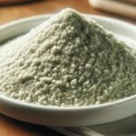 Homemade celery salt in a small bowl