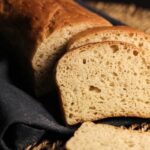 Homemade gluten free sandwich bread loaf