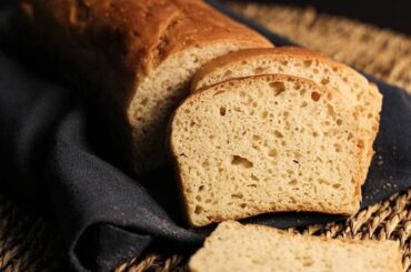 Homemade gluten free sandwich bread loaf