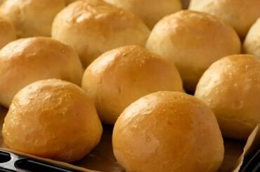 Soft homemade potato bread rolls