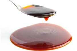 Homemade Worcestershire sauce in a bottle