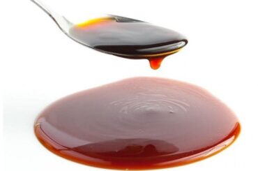 Homemade Worcestershire sauce in a bottle