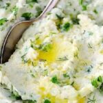 Creamy keto cauliflower mash