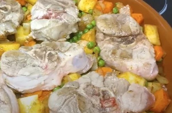 Marinating turkey osso buco before baking