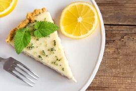 No bake lemon and condensed milk tart