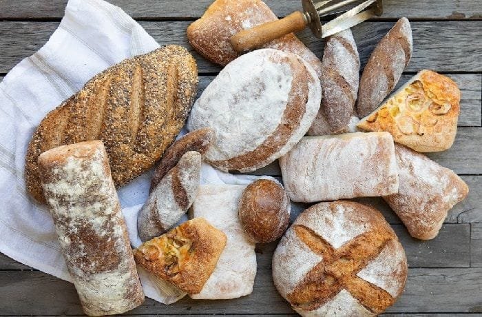 Breads made with sourdough