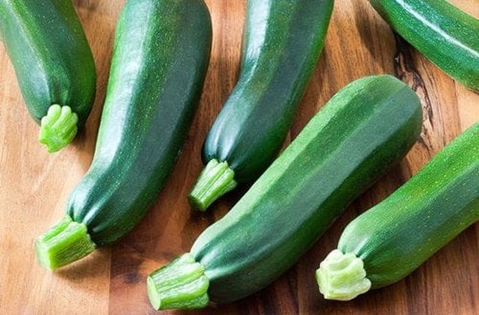 Whole zucchini for sautéed zucchini